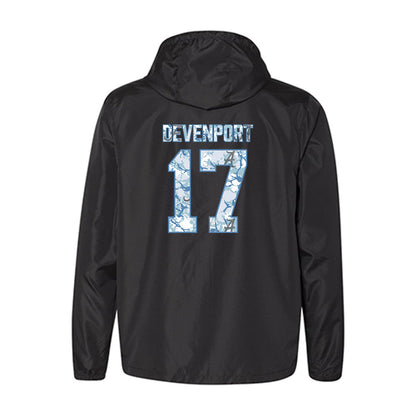 Alabama - NCAA Baseball : Logen Devenport - Hydrobama™ Windbreaker-1