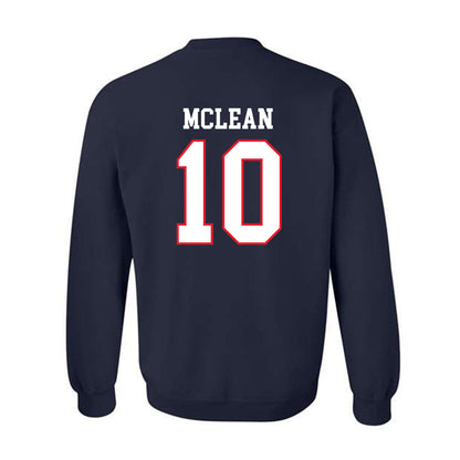 UConn - NCAA Women's Ice Hockey : Callie McLean - Champs Classic Shersey Crewneck Sweatshirt-1