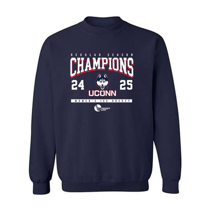 UConn - NCAA Women's Ice Hockey : Callie McLean - Champs Classic Shersey Crewneck Sweatshirt-0