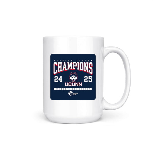 UConn - NCAA Women's Ice Hockey : Camryn Grimley - Champs Coffee Mug-0