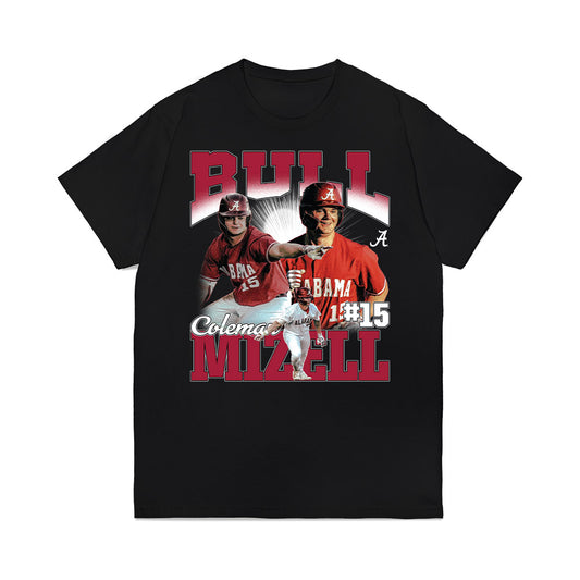 Alabama - NCAA Baseball : Coleman Mizell - Player Collage Premium T-Shirt-0