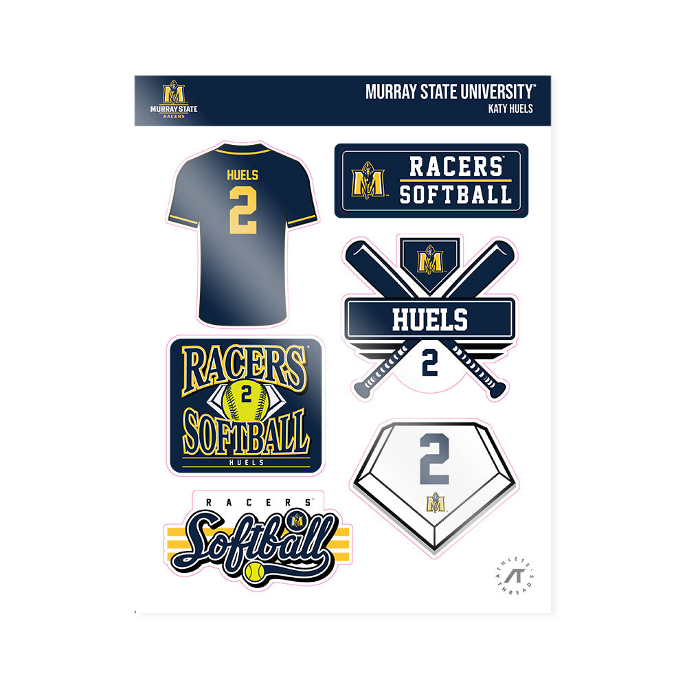 Murray State - NCAA Softball : Katy Huels - Sticker Sheet-0