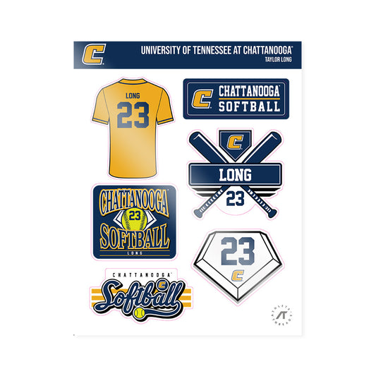 UTC - NCAA Softball : Taylor Long - Sticker Sheet-0