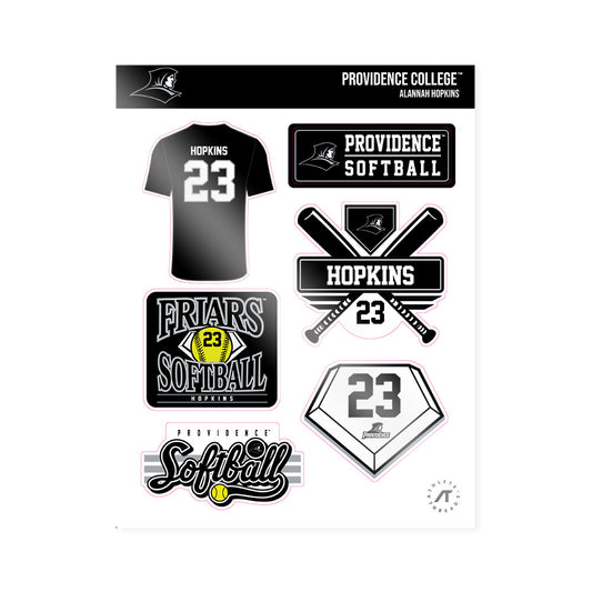 Providence - NCAA Softball : Alannah Hopkins - Sticker Sheet-0