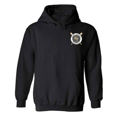 Wake Forest - NCAA Baseball : - Roster Hooded Sweatshirt-0