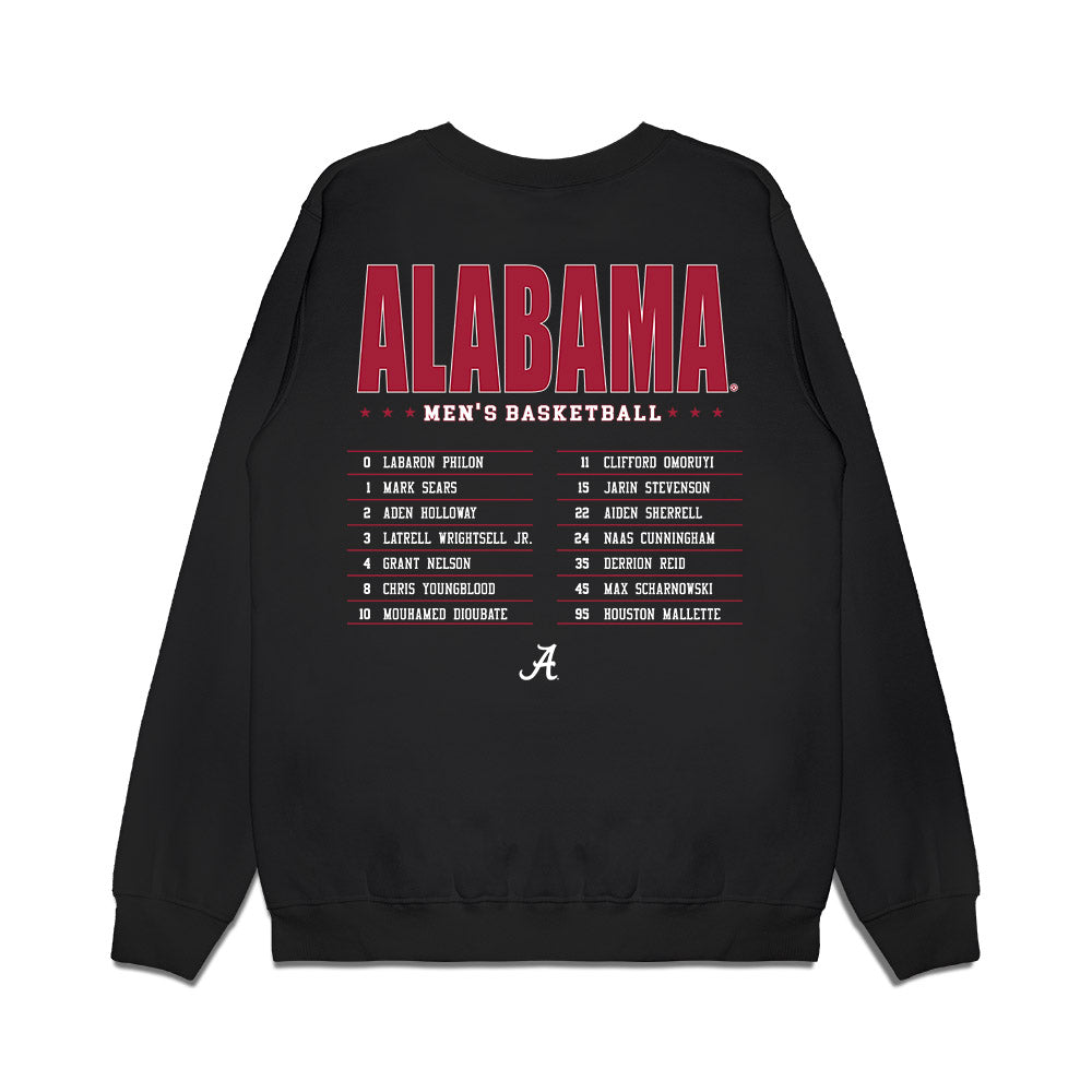 Alabama - NCAA Men's Basketball : - Season Shirt Premium Crewneck Sweatshirt-1
