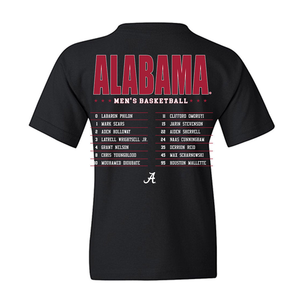 Alabama - NCAA Men's Basketball : - Season Shirt Youth T-Shirt-1
