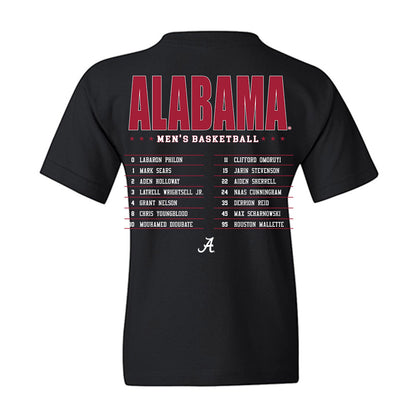 Alabama - NCAA Men's Basketball : - Season Shirt Youth T-Shirt-1