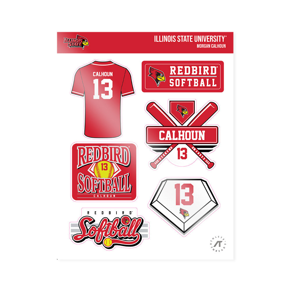Illinois State - NCAA Softball : Morgan Calhoun - Sticker Sheet-0