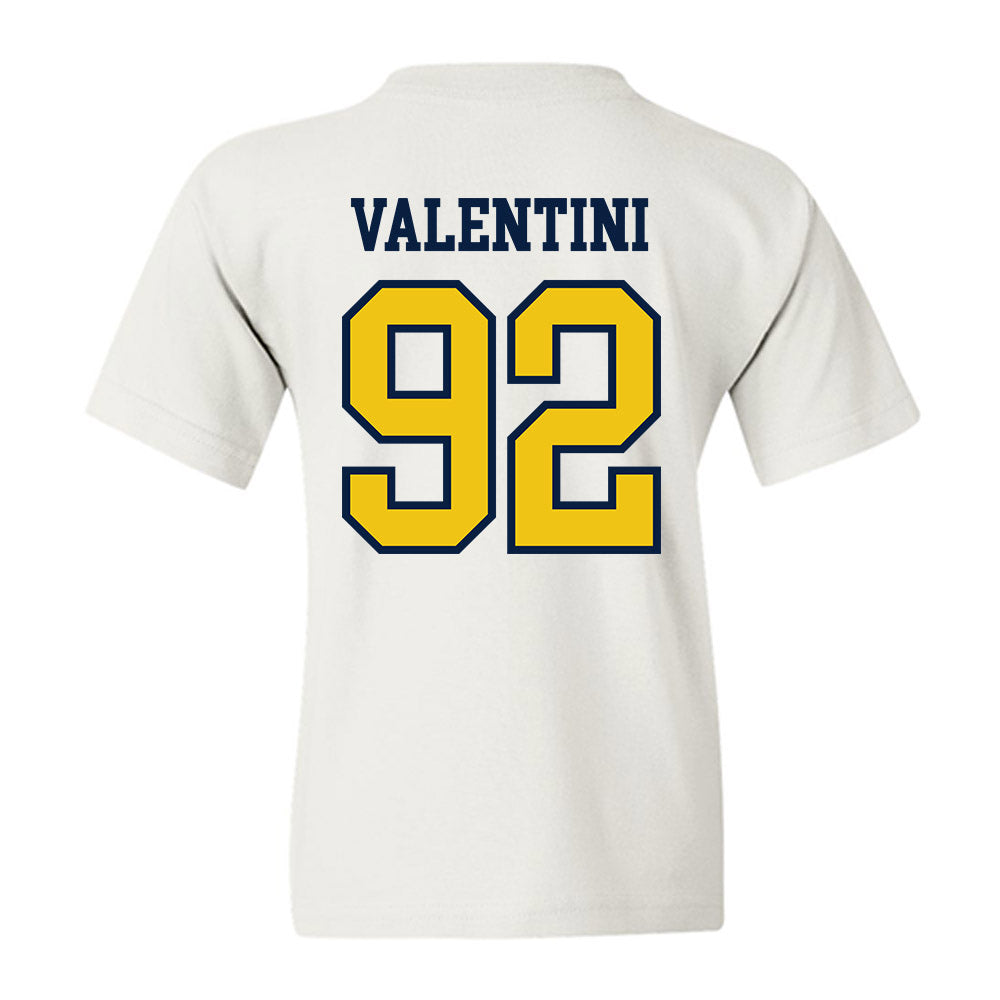 Michigan - NCAA Men's Ice Hockey : Adam Valentini - Classic Shersey Youth T-Shirt-1