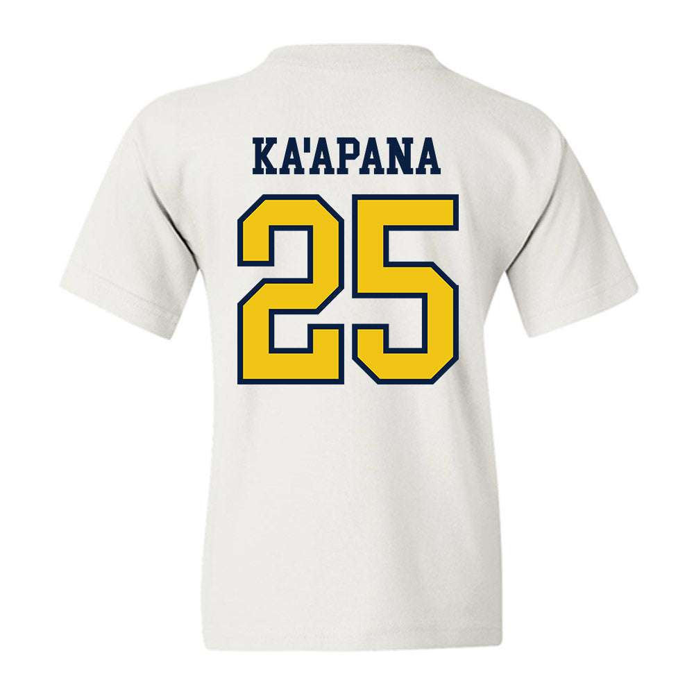 Michigan - NCAA Football : Micah Ka'apana - Classic Shersey Youth T-Shirt-1