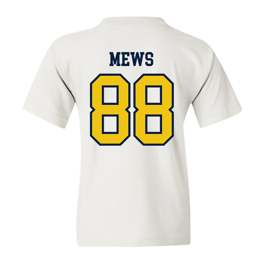 Michigan - NCAA Men's Ice Hockey : Henry Mews - Classic Shersey Youth T-Shirt-1