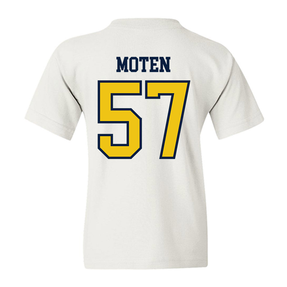 Michigan - NCAA Football : Travis Moten - Classic Shersey Youth T-Shirt-1