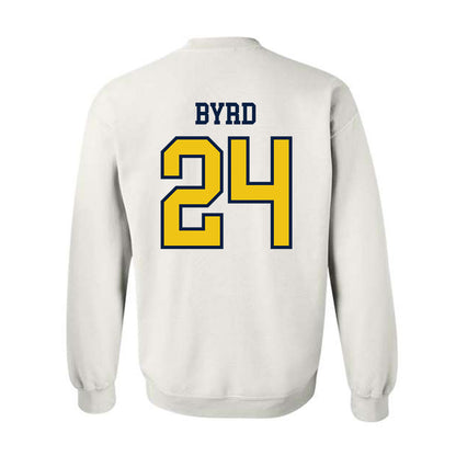Michigan - NCAA Women's Lacrosse : Caroline Byrd - Classic Shersey Crewneck Sweatshirt-1
