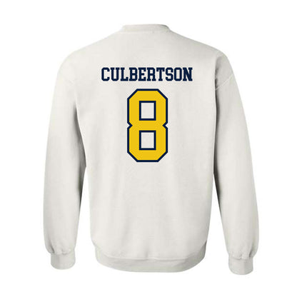Michigan - NCAA Baseball : Drew Culbertson - Classic Shersey Crewneck Sweatshirt-1