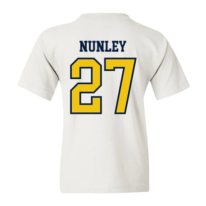 Michigan - NCAA Football : Ernest Nunley - Classic Shersey Youth T-Shirt-1