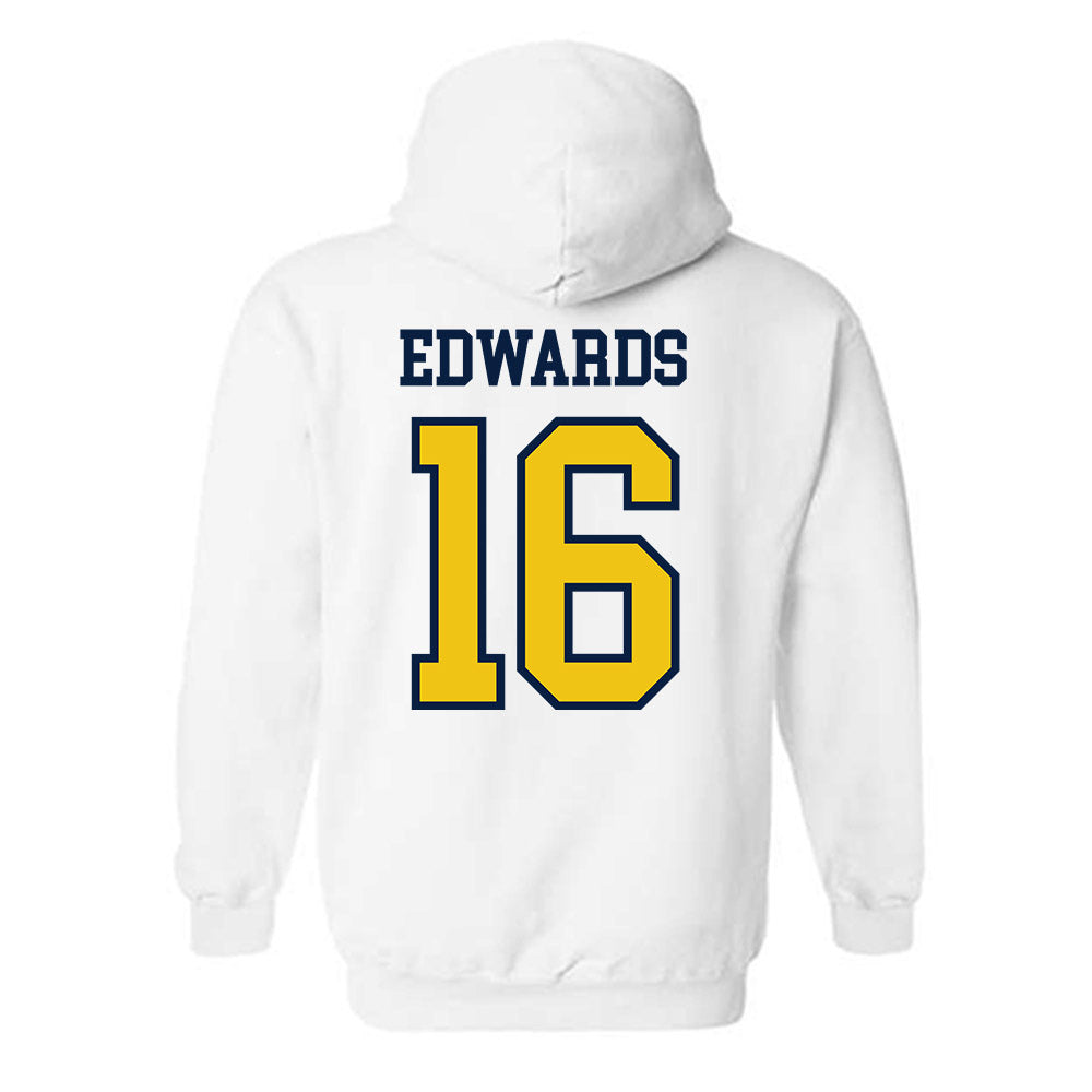 Michigan - NCAA Women's Volleyball : Camille Edwards - Classic Shersey Hooded Sweatshirt-1