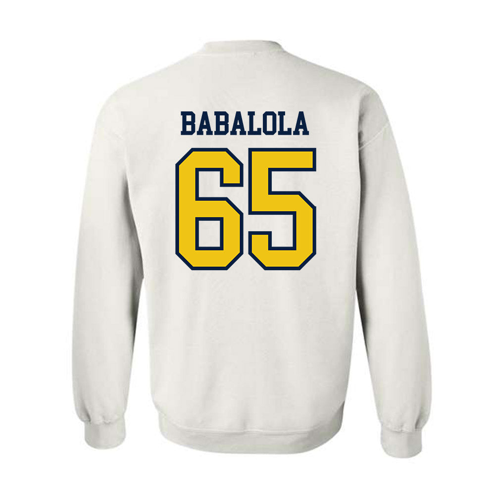 Michigan - NCAA Football : Andrew Babalola - Classic Shersey Crewneck Sweatshirt-1