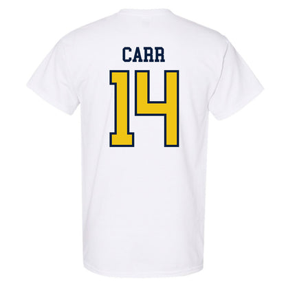Michigan - NCAA Football : Tommy Carr - Classic Shersey T-Shirt-1