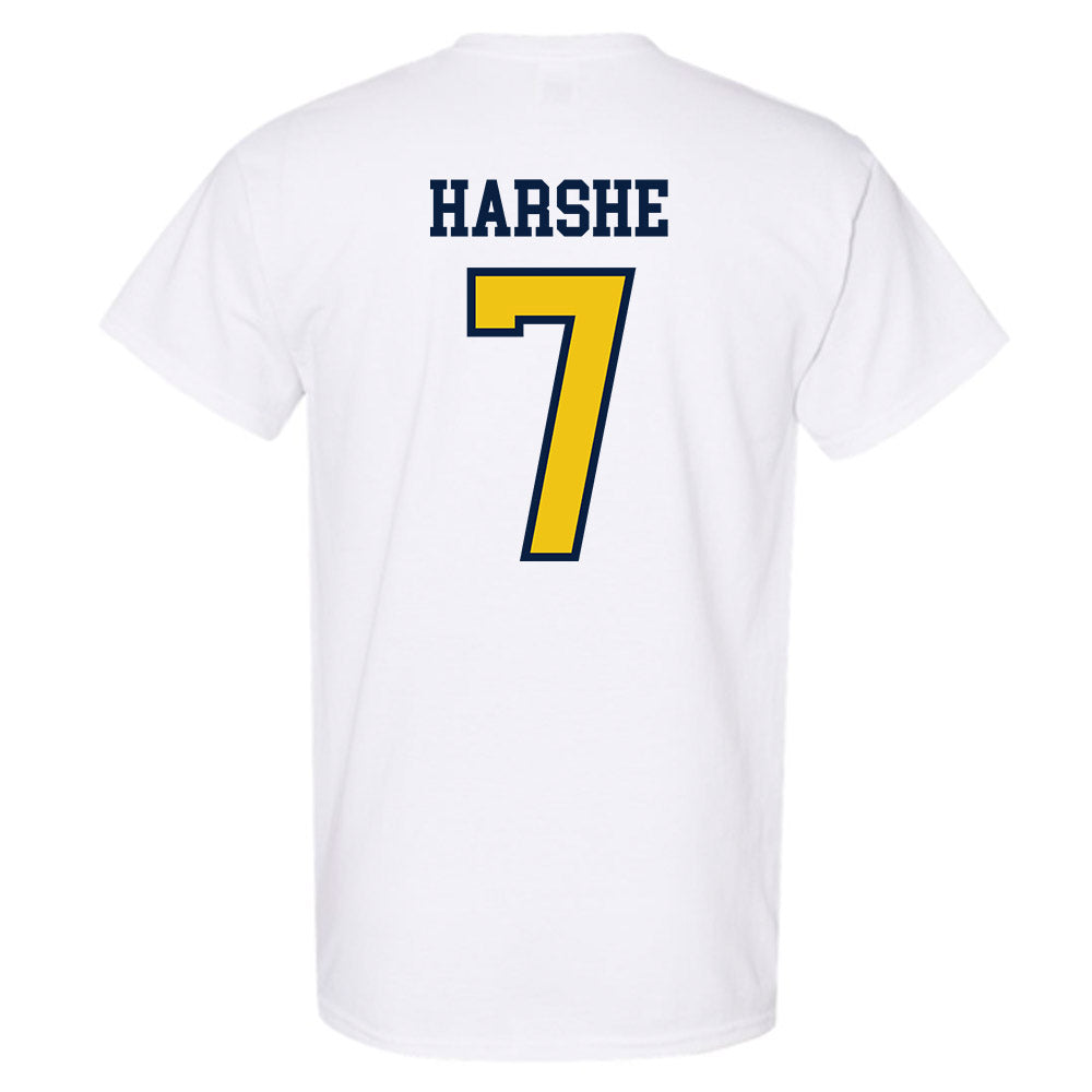Michigan - NCAA Women's Soccer : Beanie Harshe - Classic Shersey T-Shirt-1