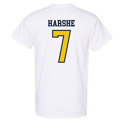 Michigan - NCAA Women's Soccer : Beanie Harshe - Classic Shersey T-Shirt-1