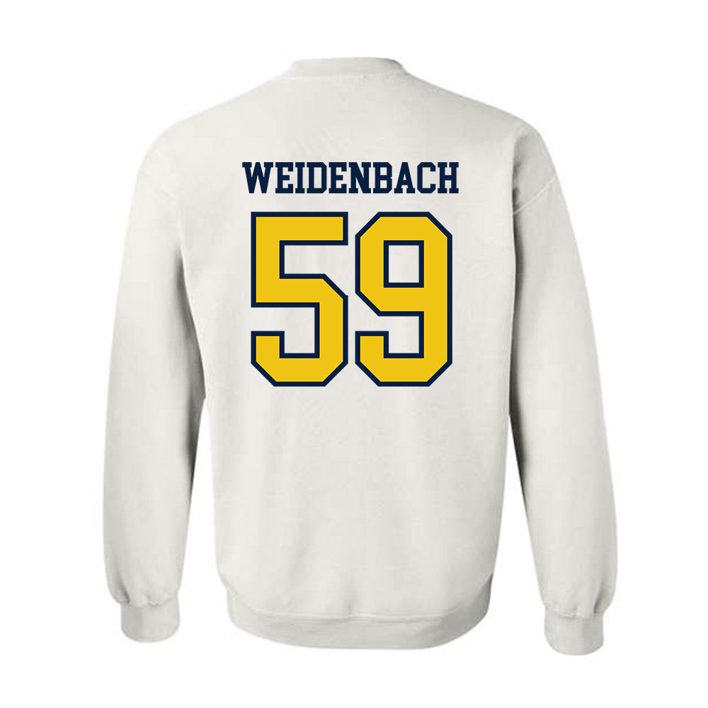 Michigan - NCAA Football : John Weidenbach - Classic Shersey Crewneck Sweatshirt-1