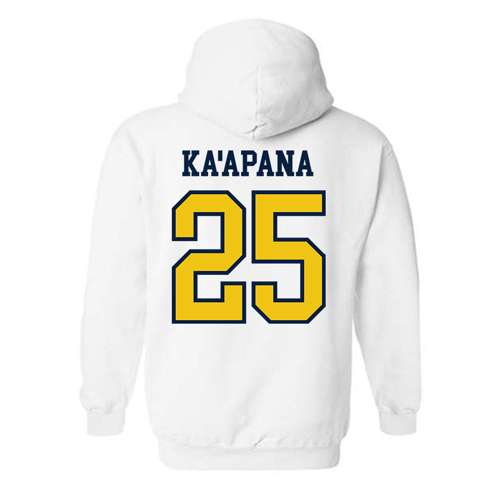 Michigan - NCAA Football : Micah Ka'apana - Classic Shersey Hooded Sweatshirt-1