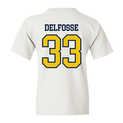 Michigan - NCAA Women's Basketball : Te'Yala Delfosse - Classic Shersey Youth T-Shirt-1