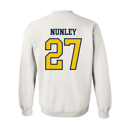 Michigan - NCAA Football : Ernest Nunley - Classic Shersey Crewneck Sweatshirt-1