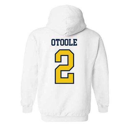 Michigan - NCAA Men's Soccer : Patrick OToole - Classic Shersey Hooded Sweatshirt-1