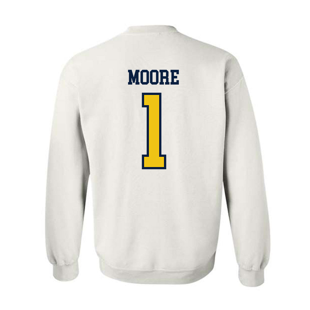 Michigan - NCAA Football : Rod Moore - Classic Shersey Crewneck Sweatshirt-1
