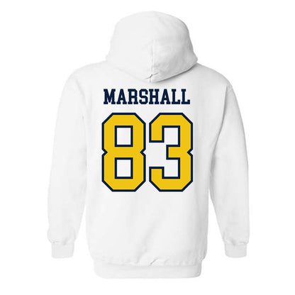 Michigan - NCAA Football : Zack Marshall - Classic Shersey Hooded Sweatshirt-1
