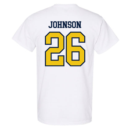 Michigan - NCAA Football : Donovan Johnson - Classic Shersey T-Shirt-1