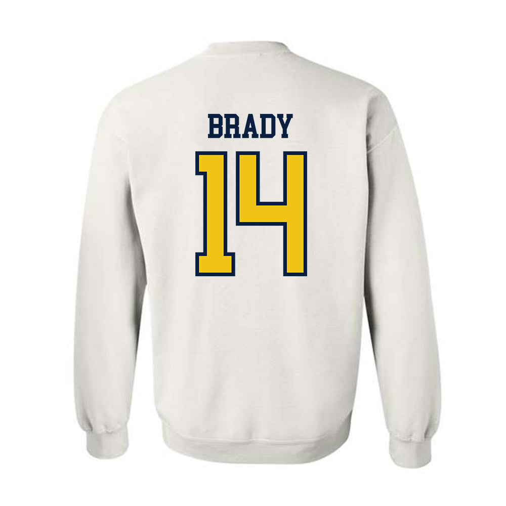 Michigan - NCAA Women's Volleyball : Hannah Brady - Classic Shersey Crewneck Sweatshirt-1