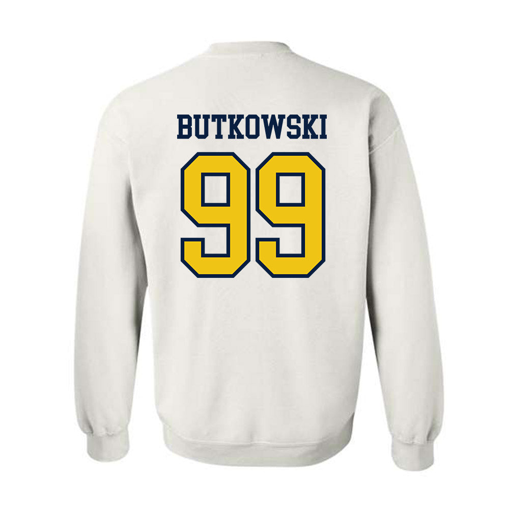 Michigan - NCAA Football : Trey Butkowski - Classic Shersey Crewneck Sweatshirt-1