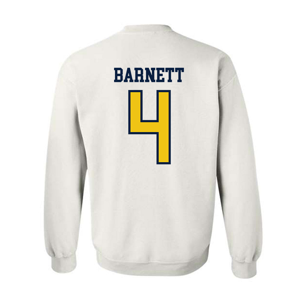 Michigan - NCAA Men's Ice Hockey : Asher Barnett - Classic Shersey Crewneck Sweatshirt-1