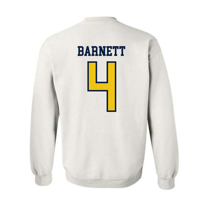Michigan - NCAA Men's Ice Hockey : Asher Barnett - Classic Shersey Crewneck Sweatshirt-1