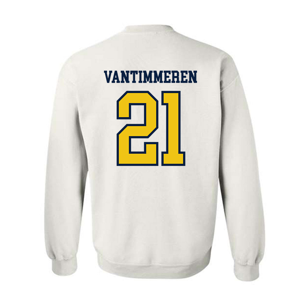 Michigan - NCAA Women's Basketball : Ally VanTimmeren - Classic Shersey Crewneck Sweatshirt-1