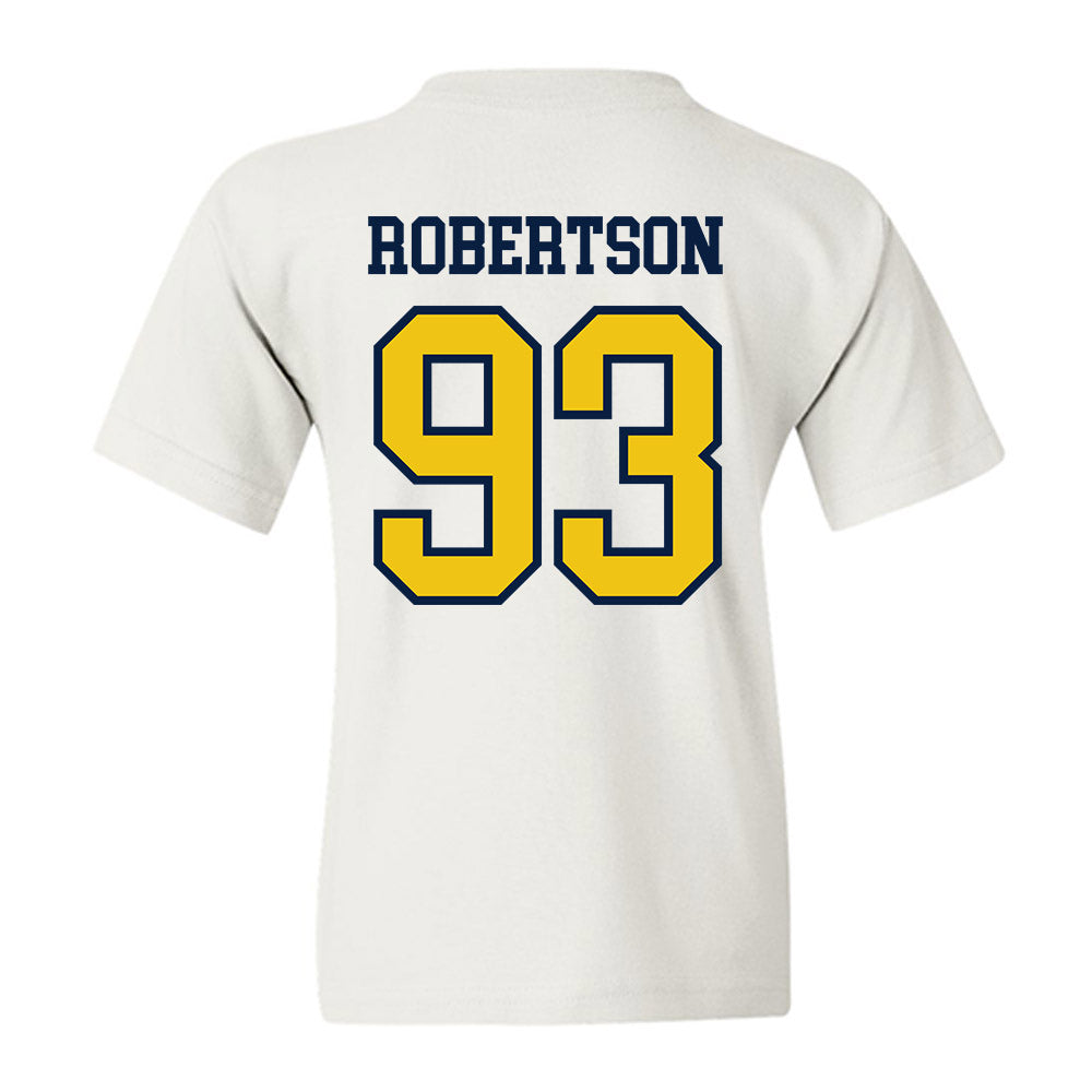 Michigan - NCAA Football : Hunter Robertson - Classic Shersey Youth T-Shirt-1