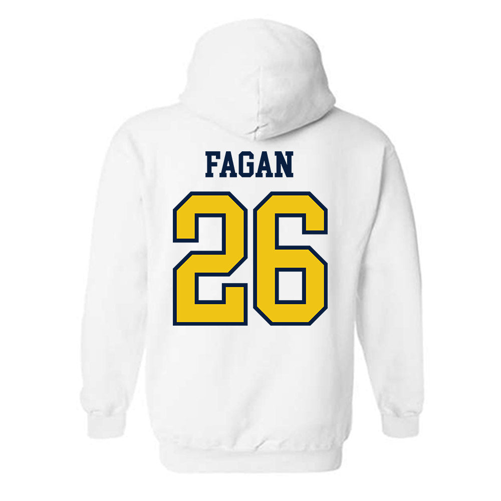 Michigan - NCAA Women's Lacrosse : Molly Fagan - Classic Shersey Hooded Sweatshirt-1