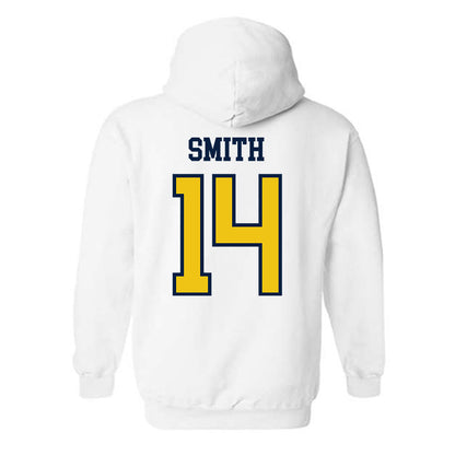 Michigan - NCAA Women's Lacrosse : Jill Smith - Classic Shersey Hooded Sweatshirt-1