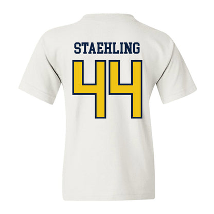 Michigan - NCAA Football : Nathaniel Staehling - Classic Shersey Youth T-Shirt-1