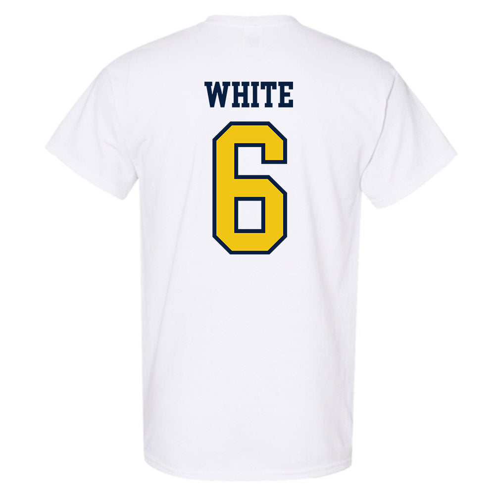 Michigan - NCAA Women's Volleyball : Ellie White - Classic Shersey T-Shirt-1