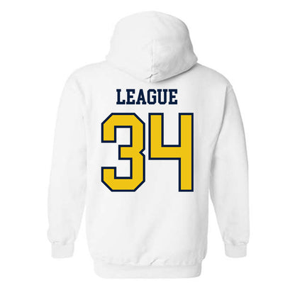 Michigan - NCAA Women's Soccer : Aniyah League - Classic Shersey Hooded Sweatshirt-1