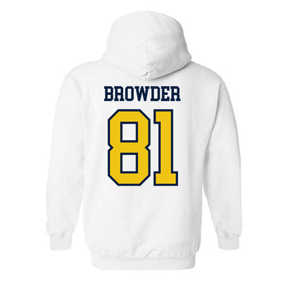 Michigan - NCAA Football : Jamar Browder - Classic Shersey Hooded Sweatshirt-1