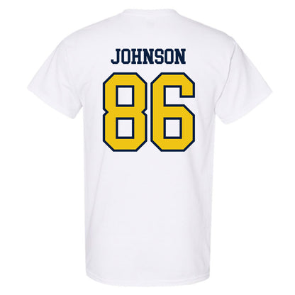 Michigan - NCAA Football : Travis Johnson - Classic Shersey T-Shirt-1