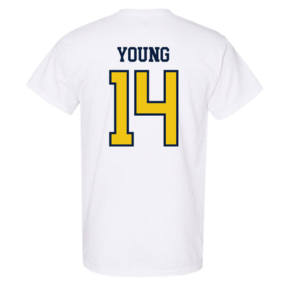 Michigan - NCAA Football : Jordan Young - Classic Shersey T-Shirt-1