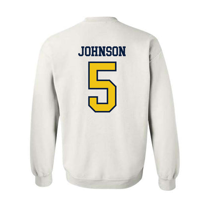 Michigan - NCAA Women's Volleyball : Lydia Johnson - Classic Shersey Crewneck Sweatshirt-1