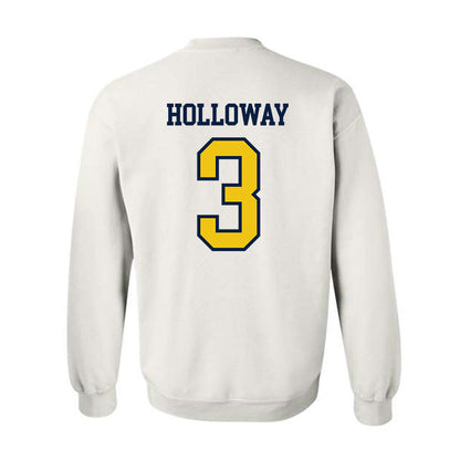 Michigan - NCAA Women's Basketball : Mila Holloway - Classic Shersey Crewneck Sweatshirt-1