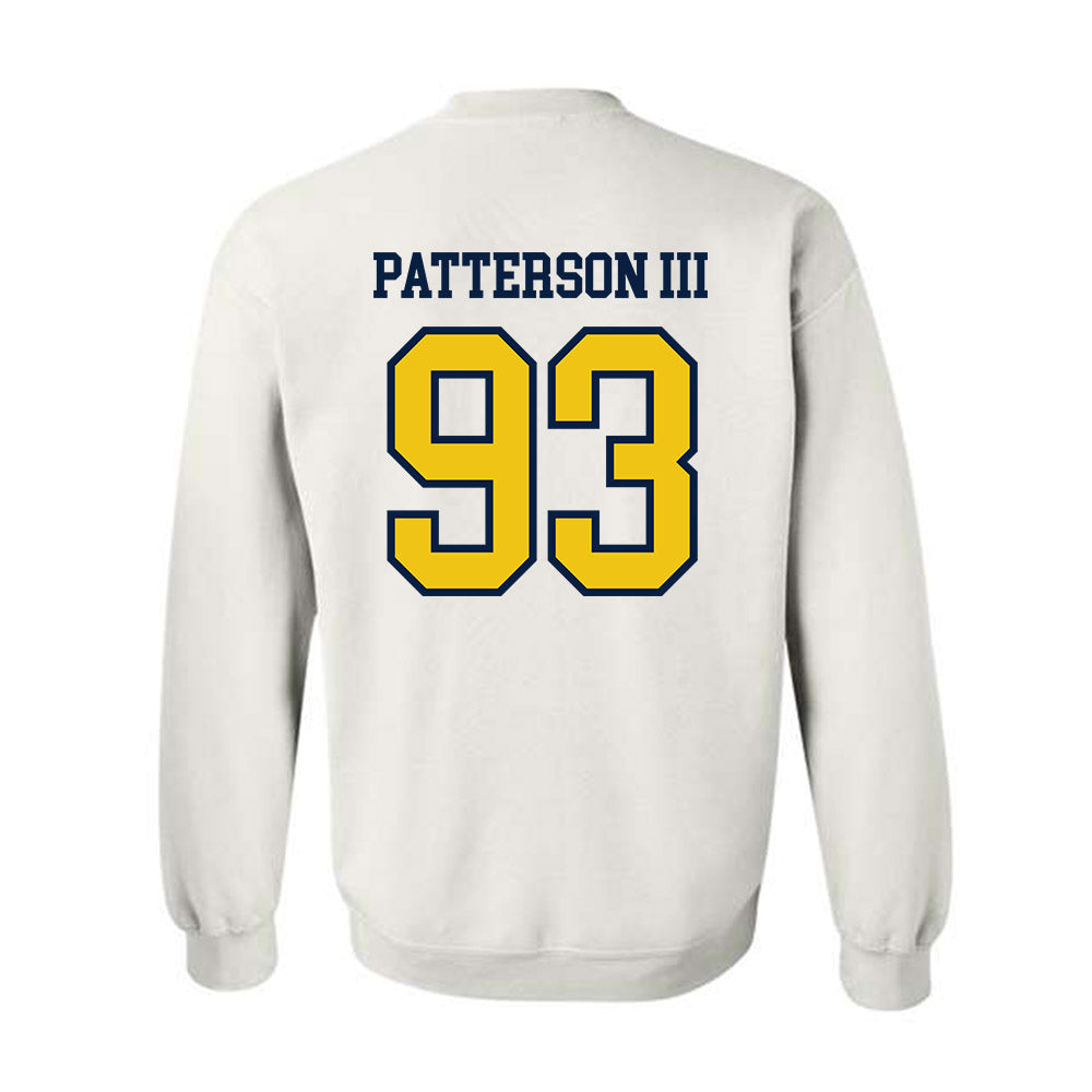 Michigan - NCAA Football : Benny Patterson III - Classic Shersey Crewneck Sweatshirt-1